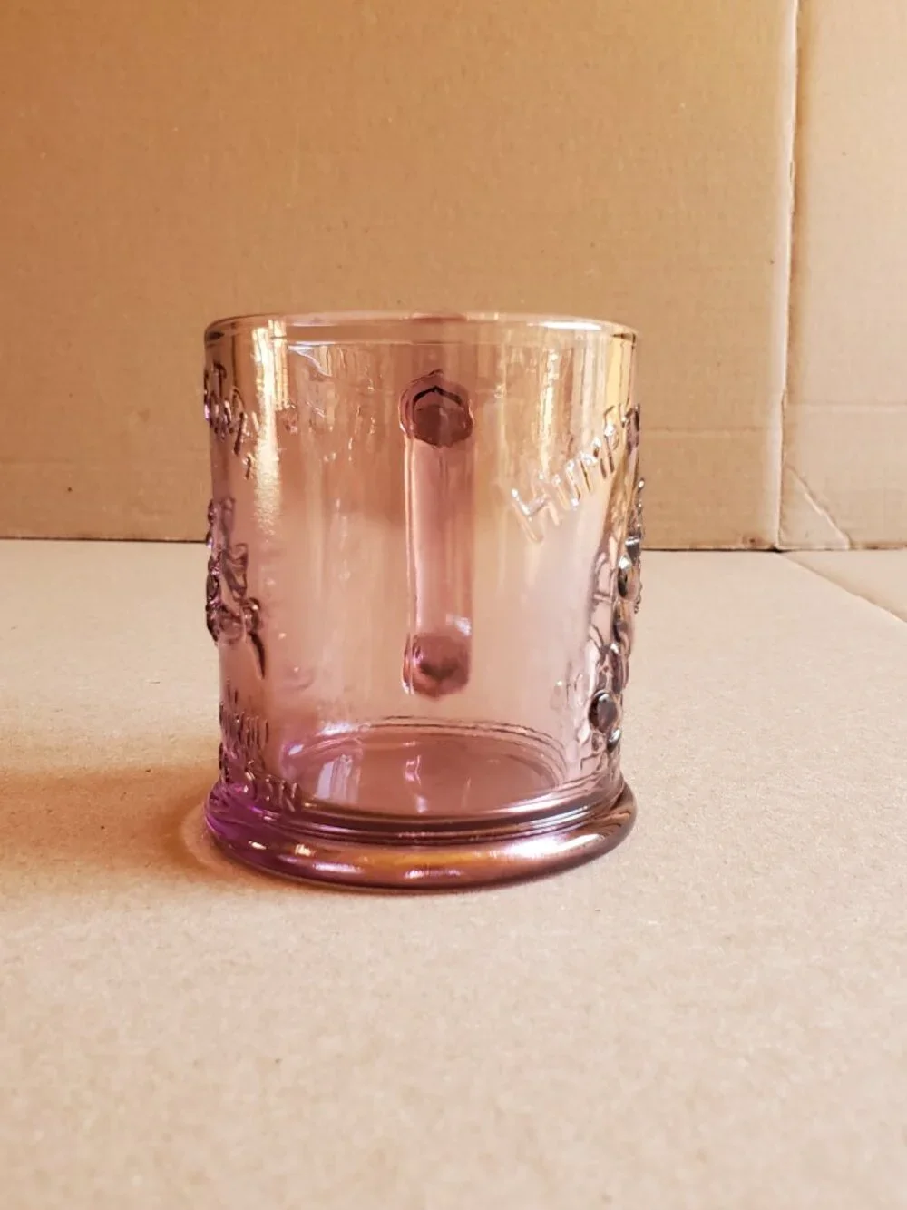 Vintage Mug Humpty Dumpty & Tom Tom the Pipers Son Indiana Glass Nursery Rhyme